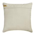thumbnail image 3 of Decorative Pillow Covers, Decorative Ivory & Gold 22"x22" (55x55 cm) Cushion Covers, Silk Marble, Textured & Pintucks Throw Pillows For Couch, Abstract Pattern Modern Style - Celestia, 3 of 3