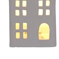 thumbnail image 2 of HOLIDAY TIME 4.25 Inch Lighted White Ceramic House Ornament, 90% Ceramic 10% Electronic Components Hanging Decor, 2 of 6