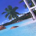 thumbnail image 3 of Autocollant de Porte, 3d Vue Chambre Décor Sandbeach Sticker Mur Océan Photo Sticker Mural Fiable et Durable, 3 of 6