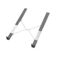 thumbnail image 1 of Xingzhi Adjustable Cooling Base Wide Compatibility Stable Support For Laptops Thickened And Soft Silicone H-shaped - white, 1 of 6