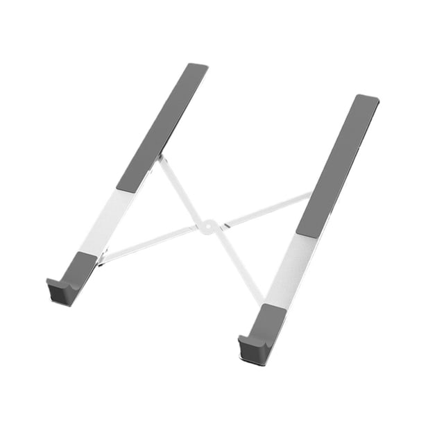Xingzhi Adjustable Cooling Base Wide Compatibility Stable Support For Laptops Thickened And Soft Silicone H-shaped - white