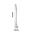 thumbnail image 3 of Birdeem Stainless Steel Straw Spoon Cocktail Milk Tea Coffee Stirring Stick Stirring Spoon Metal Straw Coffee Stick, 3 of 6