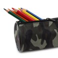 thumbnail image 2 of Pen+Gear Khaki Green Camo Barrel Pencil Pouch in Durable Polyester, 2 of 6
