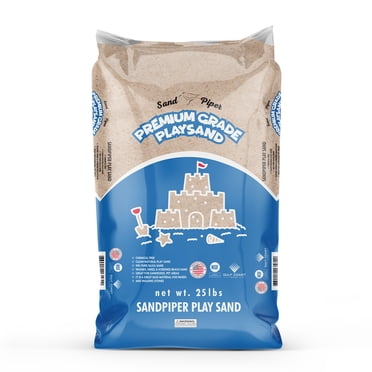 SportSand 25 Pound Premium Grade Sandpiper Play Sand with Chemical Free Formula