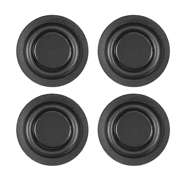 Unique Bargains 30mm Dia. Speaker Passive Radiator Vibration Plate, Subwoofer Vibration Membrane, DIY Bass, Low Frequency 4 pcs