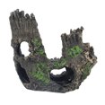 thumbnail image 3 of Aquarium Decorations, Simulation Exquisite Aquarium Tree Stump Hole Safe Resin Crafts  For Garden Decoration, 3 of 8