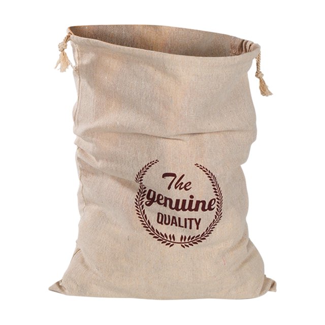 Bfogop Linen Large Bread Bags, 1Pcs Reusable Cotton Drawstring Bread Bags For Handmade Bread Sourdough 12 X 16 In Linen Bread Bag, Large Storage Bags Keeps Bread Fresh