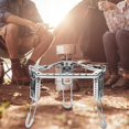 thumbnail image 2 of Stainless Steel Stand Cook, Grill Tripod Camping Pot Stand, For Outdoor BBQ, 2 of 8