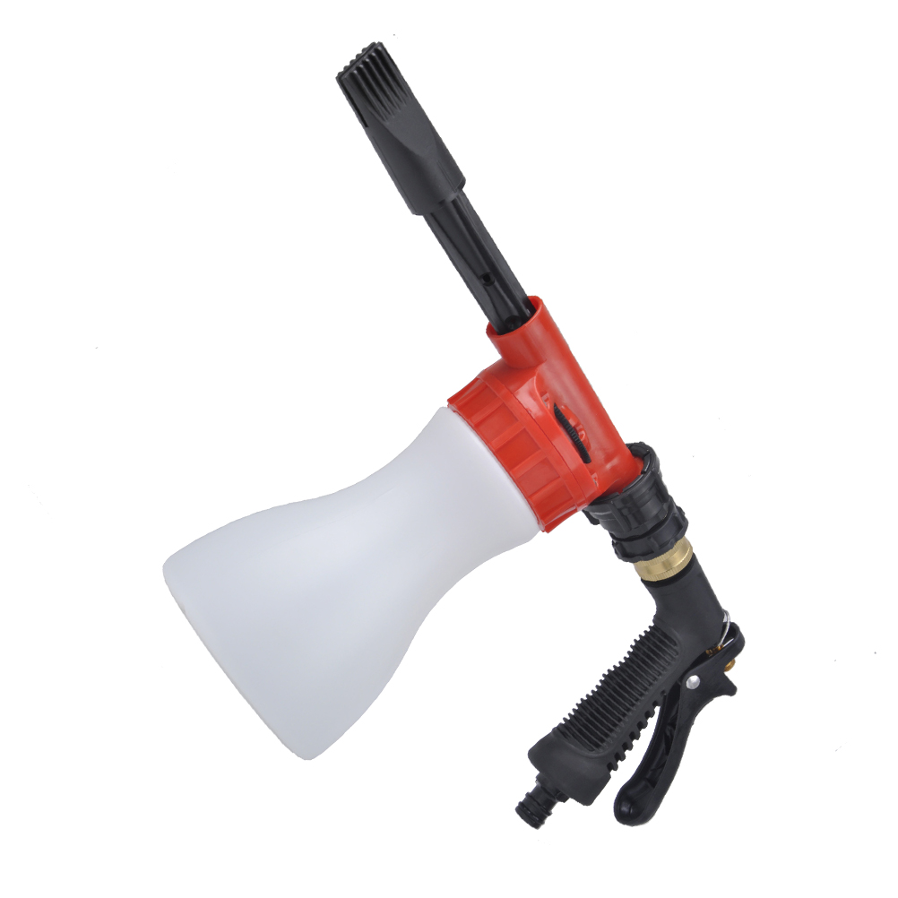 UPGRATOR Red Portable Plastic Watering Can for Car Wash and Outdoor Watering Use