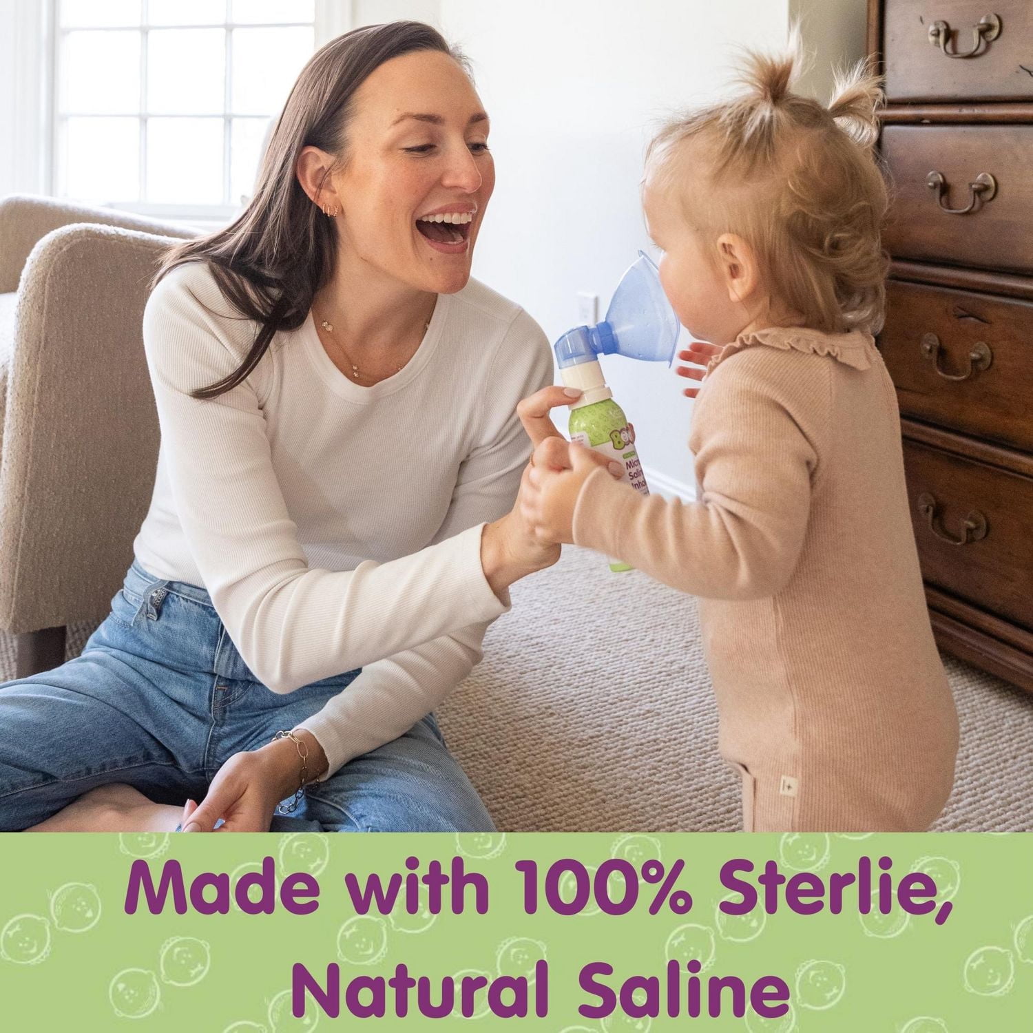 Boogie Bebe Micro Mist Saline Inhalateur 50g