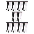 thumbnail image 3 of Transemion 4pairs Delicate Thigh High Stockings Hypoallergenic No Loose Thread All Body Shape Suitable 5Set, 3 of 6