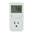 thumbnail image 1 of Minuterie Intérieure Programmable de 24 Heures pour Prise de Courant, Économie d'Énergie, 1 of 5