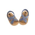 thumbnail image 3 of Kmbangi Breathable Summer Baby Girls Sandals, Solid Color Soft Sole Shoes, 3 of 9