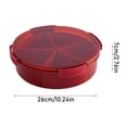thumbnail image 2 of Candy and Nut Serving Container TASTAN Plastic Divided Serving Tray with Lid (4/5 Compartments) - Snack, Veggie & Candy Storage Platter for Home, Parties & Living Room, Plastic Food Storage Lunch Box, 2 of 2