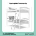 thumbnail image 4 of Storkcraft Long Horn Twin over Twin Bunk Bed, 4 of 17