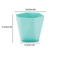 thumbnail image 2 of Under 10, Plastic Balcony Flower Pot, Thickened Large Planter, Durable, Modern Style, for Home/Gardening, Self-Watering, Outdoor Decor, Resin Material, Patio Plant Stand JACSZPA Under 25, 2 of 9