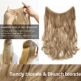 thumbnail image 2 of Invisible Wire in Hair Extensions Hairpieces Synthetic hair, 2 of 5