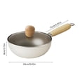 thumbnail image 3 of Linnome Titanium Ceramic Frying Pan Non Stick for Omelette One Person Food Pan Works on All Stove Tops 14.96 Inch, 3 of 6