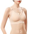 thumbnail image 4 of LSLJS Ladies Comfortable Breathable No Steel Ring Front Buckle Breastfeeding Bra Woman Underwear, 4 of 9