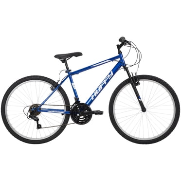 Huffy 26” Rock Creek Mountain Bike, Fits Riders 60”+, Blue, Adult, Men’s