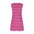 thumbnail image 4 of Ovzne Robes pour Femmes 2025 Robe de Plage Printemps et Été Vacances Bouton Col en V Robe à Bretelles Robe de Printemps Liquidation, 4 of 5