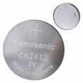 thumbnail image 1 of Panasonic CR2412 Lithium Battery 3V (2 Batteries Per Pack), 1 of 1