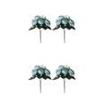 thumbnail image 3 of Youkk 2pcs Easy To Clean – Realistic Appearance – Artificial Flowers For Wedding blue 2Set, 3 of 6