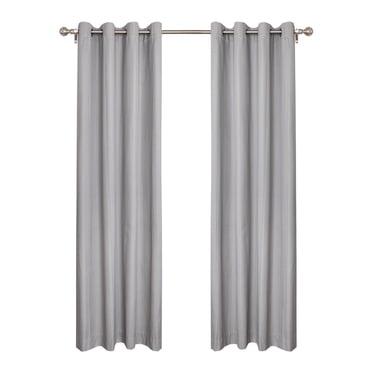 Gouchee Home Neptune Rideaux Opaques Gris 54"x96"