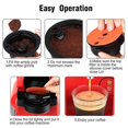 thumbnail image 2 of Refillable stainless steel coffee capsules compatible with Tassimo machines (60 ml, small), 2 of 5