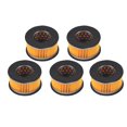 thumbnail image 1 of 5Pcs Compresseur d'Air Éléments de Filtre Silencieux Kit d'Accessoires pour le Remplacement, 1 of 14