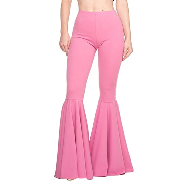 Maytalsory Pantalon Confortable Léger Extensible Taille Haute Rose P 1Ensemble