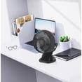 thumbnail image 2 of Mainstays  Rechargeable Clip Fan in Black, 2 of 5