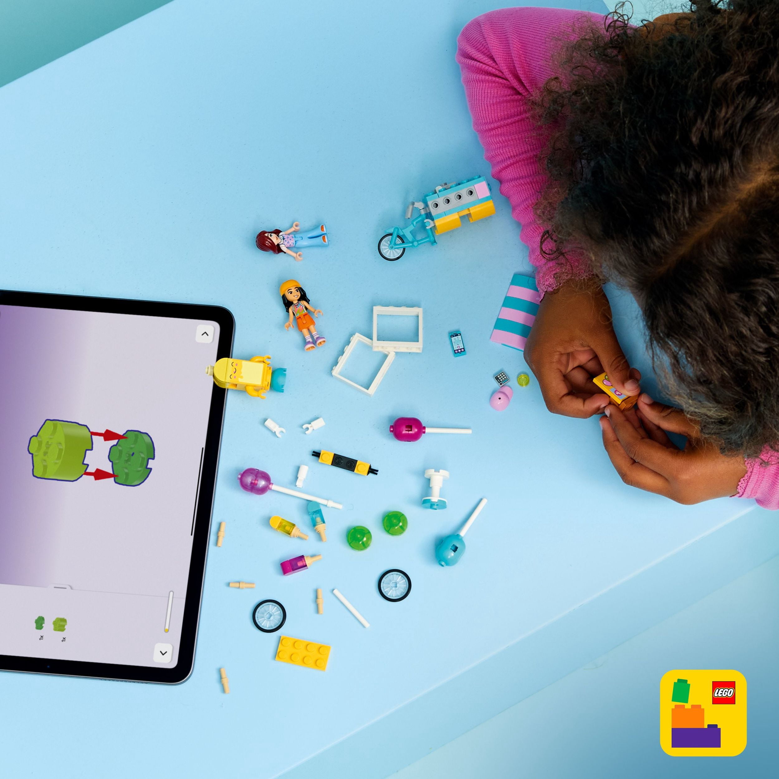 LEGO Friends Le Kiosque de Crème Glacée et de Ballons – Ensemble de construction – 42692
