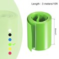 thumbnail image 2 of Unique Bargains 50mm Flat 10ft Light Green PVC Heat Shrink Tube Wraps Battery Wrap for Big Battery Pack, 2 of 5