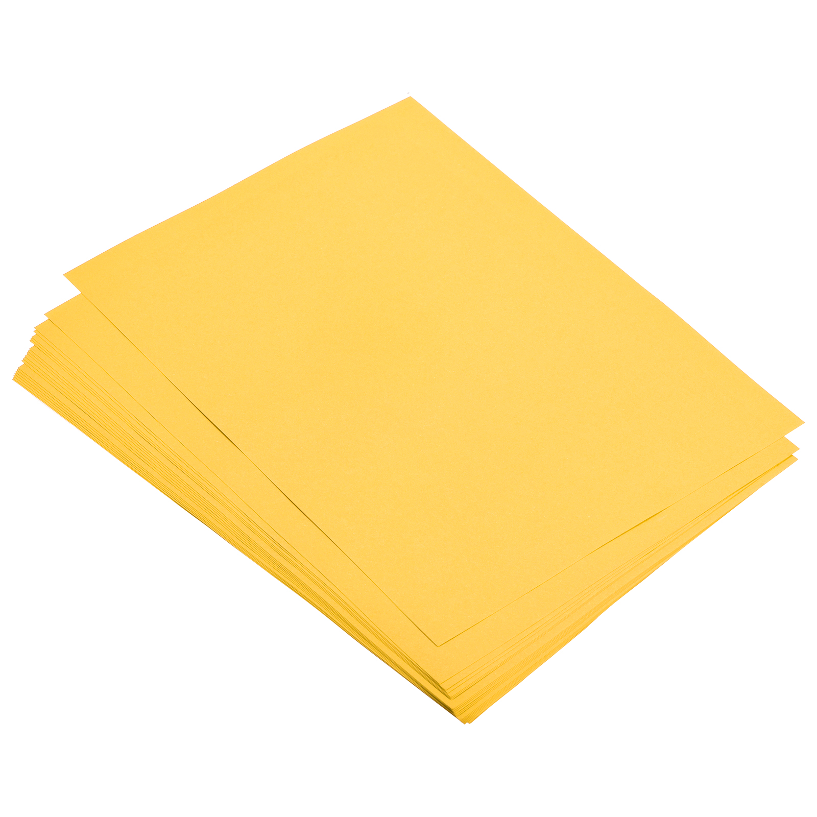 Uxcell 50 Sheets Colored Copy Paper for Office Printing Invitation Forms Art Projects Gold 8.27 x 5.83 inch