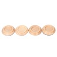 thumbnail image 2 of 4 Pcs Coupelle de Roulette de Piano, Protecteur de Sol Antidérapant Multifonctionnel pour Pianos Tables, 2 of 8