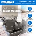 thumbnail image 2 of Swimline HydroTools Hydro Flo 0.75 HP Vertical Discharge Swimming Pool Pump, 2 of 12