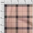 thumbnail image 1 of oneOone Polyester Lycra Fabric Tartan Check Printed Craft Fabric BTY 56 Inch Wide, 1 of 4