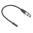 thumbnail image 2 of lionlar 3.5mm Stereo Female / Female to XLR Female / Audio Power Cable Power Power Cable B, 2 of 9