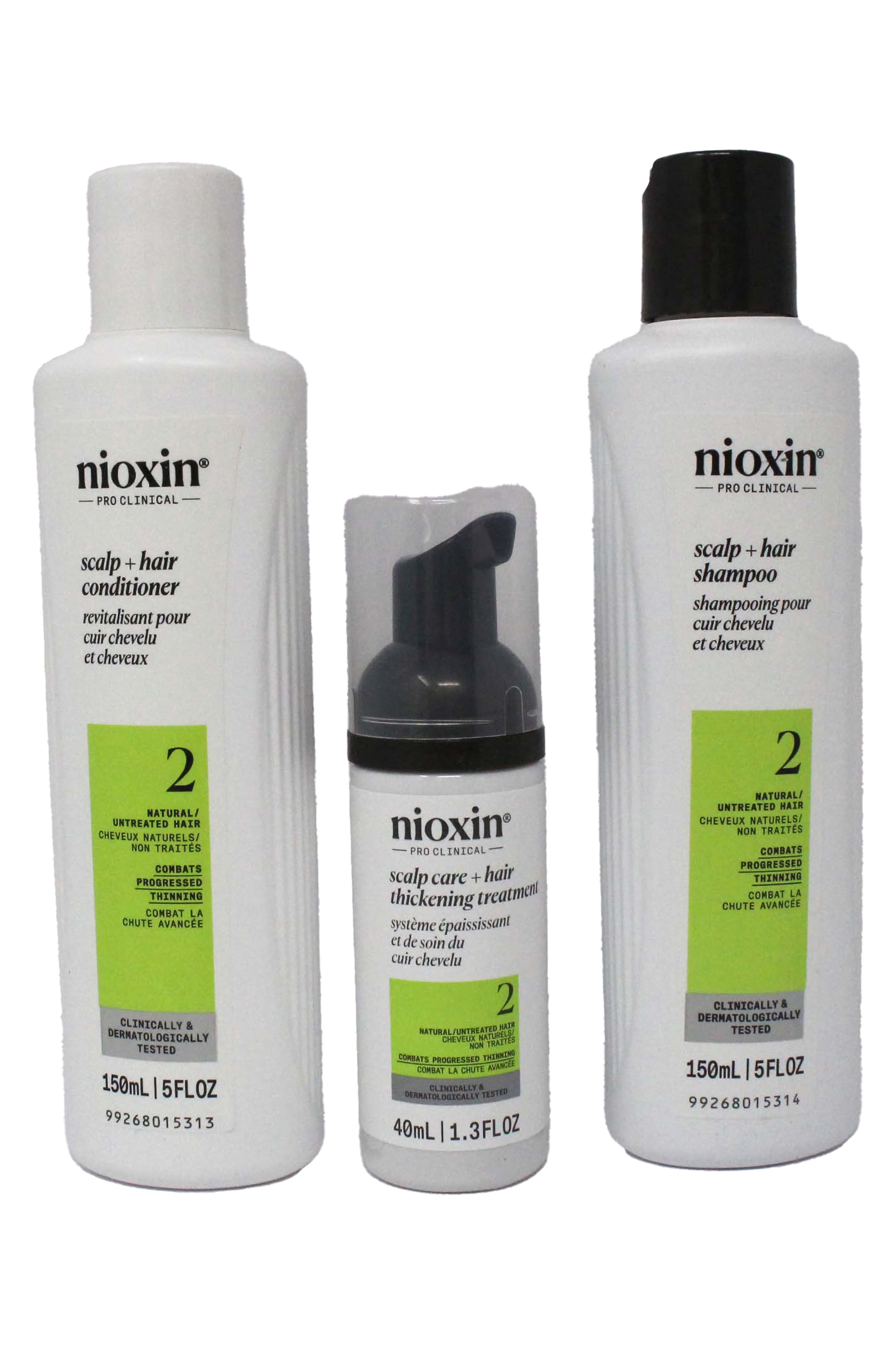 Nioxin Pro Clinical System 2 Haircare Set For Natural/Untreated