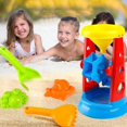 thumbnail image 2 of Jouets de Plage Ensemble de 5 Pcs de Jouets de Plage Ensemble de Sable Jouets de Sable Jouets d'Été pour l'Extérieur Jouets de Plage d'Éveil Jouets pour Enfants, 2 of 9