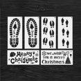 thumbnail image 3 of YAOMOBB Pochoirs de Noël Réutilisables Ensemble de Pochoirs Empreinte de Noël Multifonction Réutilisable Bricolage, 3 of 6