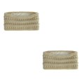 thumbnail image 2 of Maytalsory Multifunctional And Elegant Knitted Headbands For Women Stay Warm In Cold Weather Wide Application Beige 2Set, 2 of 6