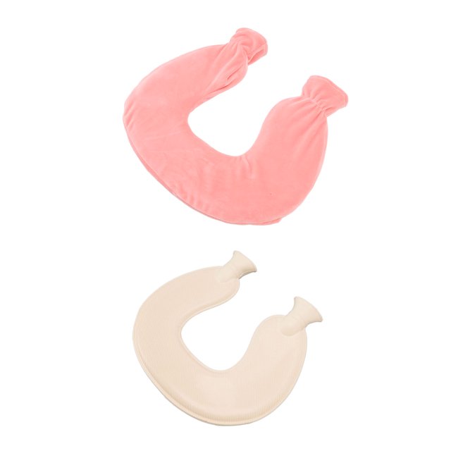 Hot Water Bottle Warm Water Bottle Neck Hot Water Bottle Warm Water Bag U Shaped Hot Water Bottle 1L Hot Water Bottle U Shaped Hot Water Bag For Winter Neck Shoulder Warm With Soft