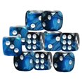 thumbnail image 4 of Acrylic Six Sided Dices Set Party Toys 12mm D6 Opaque for Role Playing RPG Board Game Math Teaching black, 4 of 6