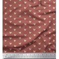 thumbnail image 1 of Soimoi Poly Georgette Fabric Puppy Face Dog Fabric Prints By Yard 52 Inch Wide, 1 of 3