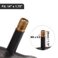 thumbnail image 3 of Unique Bargains 3 Pcs 14 inch Bike Inner Tube Rubber 29mm Long Straight Valve Bicycle MTB Inner Tire Tubes 14"x1.75", 3 of 6