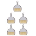 thumbnail image 3 of LEEYNEER 5pcs Mini Broom and Dustpan Set for Home Small Handheld Broom and Dust Pan Tiny Broom and Dustpan Hand Broom with Pan Mini Broom for Desktop Cleaning Light Grey, 3 of 8