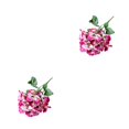 thumbnail image 4 of Decodeary Realistic Appearance Flower Decoration For Low Maintenance Garden Easy To Clean Cloth Decorations Fake Plants Flowers JH1240 2Set, 4 of 6