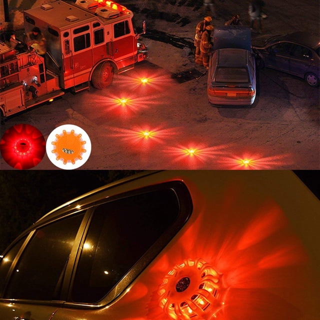 PENGXIANG LED Road Flares Emergency Lights Roadside Warning Car Safety Flare Kit for Vehic